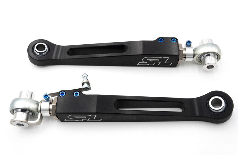BMW M3 Lower Control Arms - Front - SPL Parts - Adjustable - Blue - `14-`27